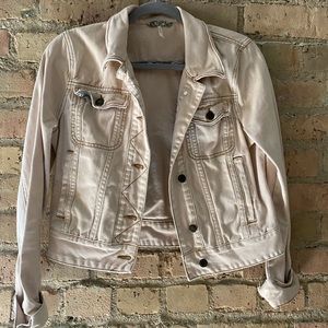 Light pink jean jacket